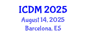 International Conference on Data Mining (ICDM) August 14, 2025 - Barcelona, Spain