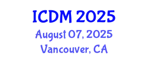 International Conference on Data Mining (ICDM) August 07, 2025 - Vancouver, Canada