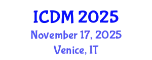 International Conference on Data Mining (ICDM) November 17, 2025 - Venice, Italy
