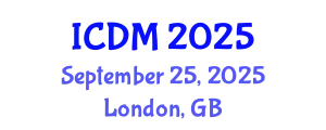 International Conference on Data Mining (ICDM) September 25, 2025 - London, United Kingdom