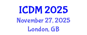 International Conference on Data Mining (ICDM) November 27, 2025 - London, United Kingdom