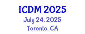 International Conference on Data Mining (ICDM) July 24, 2025 - Toronto, Canada
