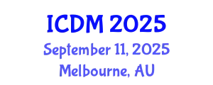 International Conference on Data Mining (ICDM) September 11, 2025 - Melbourne, Australia