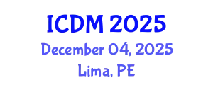 International Conference on Data Mining (ICDM) December 04, 2025 - Lima, Peru