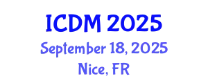 International Conference on Data Mining (ICDM) September 18, 2025 - Nice, France