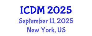 International Conference on Data Mining (ICDM) September 11, 2025 - New York, United States