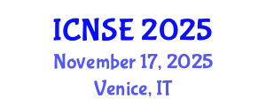 International Conference on Nanomaterials Science and Engineering (ICNSE) November 17, 2025 - Venice, Italy