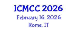 International Conference on Mathematical and Computational Chemistry (ICMCC) February 16, 2026 - Rome, Italy