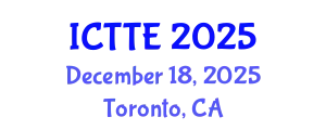International Conference on Traffic and Transportation Engineering (ICTTE) December 18, 2025 - Toronto, Canada