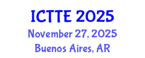 International Conference on Traffic and Transportation Engineering (ICTTE) November 27, 2025 - Buenos Aires, Argentina