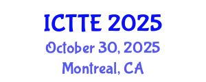 International Conference on Traffic and Transportation Engineering (ICTTE) October 30, 2025 - Montreal, Canada