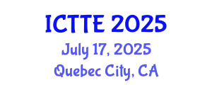 International Conference on Traffic and Transportation Engineering (ICTTE) July 17, 2025 - Quebec City, Canada