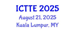 International Conference on Traffic and Transportation Engineering (ICTTE) August 21, 2025 - Kuala Lumpur, Malaysia