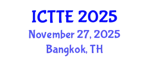 International Conference on Traffic and Transportation Engineering (ICTTE) November 27, 2025 - Bangkok, Thailand