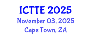 International Conference on Traffic and Transportation Engineering (ICTTE) November 03, 2025 - Cape Town, South Africa
