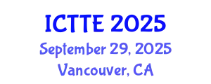 International Conference on Traffic and Transportation Engineering (ICTTE) September 29, 2025 - Vancouver, Canada