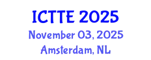International Conference on Traffic and Transportation Engineering (ICTTE) November 03, 2025 - Amsterdam, Netherlands