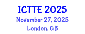 International Conference on Traffic and Transportation Engineering (ICTTE) November 27, 2025 - London, United Kingdom