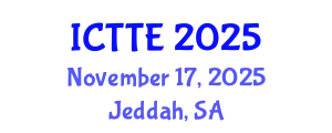 International Conference on Traffic and Transportation Engineering (ICTTE) November 17, 2025 - Jeddah, Saudi Arabia
