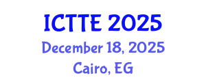 International Conference on Traffic and Transportation Engineering (ICTTE) December 18, 2025 - Cairo, Egypt