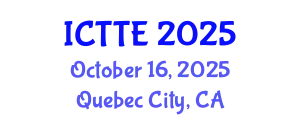 International Conference on Traffic and Transportation Engineering (ICTTE) October 16, 2025 - Quebec City, Canada