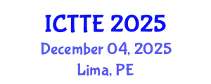 International Conference on Traffic and Transportation Engineering (ICTTE) December 04, 2025 - Lima, Peru