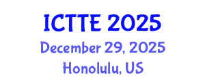 International Conference on Traffic and Transportation Engineering (ICTTE) December 29, 2025 - Honolulu, United States