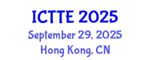 International Conference on Traffic and Transportation Engineering (ICTTE) September 29, 2025 - Hong Kong, China