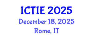 International Conference on Tribology and Interface Engineering (ICTIE) December 18, 2025 - Rome, Italy