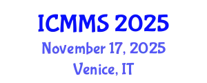 International Conference on Marketing and Management Sciences (ICMMS) November 17, 2025 - Venice, Italy