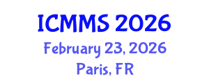 International Conference on Marketing and Management Sciences (ICMMS) February 23, 2026 - Paris, France