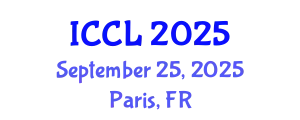 International Conference on Cognitive Linguistics (ICCL) September 25, 2025 - Paris, France