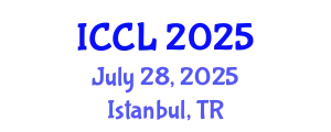 International Conference on Cognitive Linguistics (ICCL) July 28, 2025 - Istanbul, Turkey