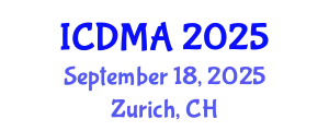 International Conference on Data Mining and Applications (ICDMA) September 18, 2025 - Zurich, Switzerland
