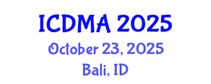 International Conference on Data Mining and Applications (ICDMA) October 23, 2025 - Bali, Indonesia