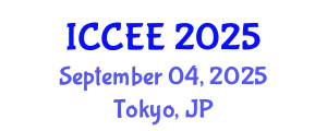 International Conference on Civil and Environmental Engineering (ICCEE) September 04, 2025 - Tokyo, Japan