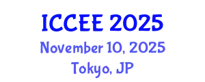 International Conference on Civil and Environmental Engineering (ICCEE) November 10, 2025 - Tokyo, Japan
