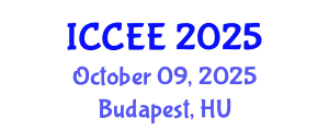 International Conference on Civil and Environmental Engineering (ICCEE) October 09, 2025 - Budapest, Hungary