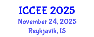 International Conference on Civil and Environmental Engineering (ICCEE) November 24, 2025 - Reykjavik, Iceland