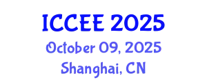 International Conference on Civil and Environmental Engineering (ICCEE) October 09, 2025 - Shanghai, China