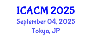 International Conference on Arts and Cultural Management (ICACM) September 04, 2025 - Tokyo, Japan