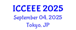 International Conference on Computer, Electrical and Electronics Engineering (ICCEEE) September 04, 2025 - Tokyo, Japan