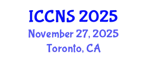 International Conference on Cryptography and Network Security (ICCNS) November 27, 2025 - Toronto, Canada