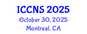 International Conference on Cryptography and Network Security (ICCNS) October 30, 2025 - Montreal, Canada