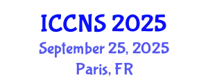 International Conference on Cryptography and Network Security (ICCNS) September 25, 2025 - Paris, France