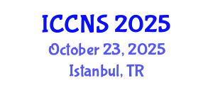 International Conference on Cryptography and Network Security (ICCNS) October 23, 2025 - Istanbul, Turkey