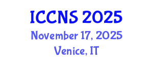 International Conference on Cryptography and Network Security (ICCNS) November 17, 2025 - Venice, Italy