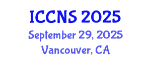 International Conference on Cryptography and Network Security (ICCNS) September 29, 2025 - Vancouver, Canada