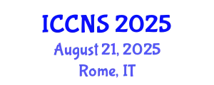 International Conference on Cryptography and Network Security (ICCNS) August 21, 2025 - Rome, Italy