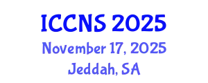 International Conference on Cryptography and Network Security (ICCNS) November 17, 2025 - Jeddah, Saudi Arabia